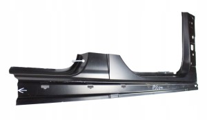 MERCEDES S-KLASA W222 A222 X222 próg słupek prawy A2226306201 A2226371635 3/5 MINIATURA