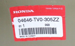 HONDA CIVIC IX 9 FK 5D HB 2012-2016 tylny lewy błotnik 04646TV0305ZZ 5/7 MINIATURA