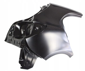 MERCEDE A-KLASA W176 A176 176 2012-2018 tylny prawy błotnik A1766302800 2/4 MINIATURA