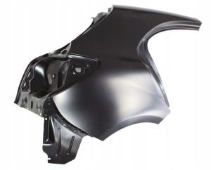 MERCEDE A-KLASA W176 A176 176 2012-2018 tylny prawy błotnik A1766302800 2/5 MINIATURA