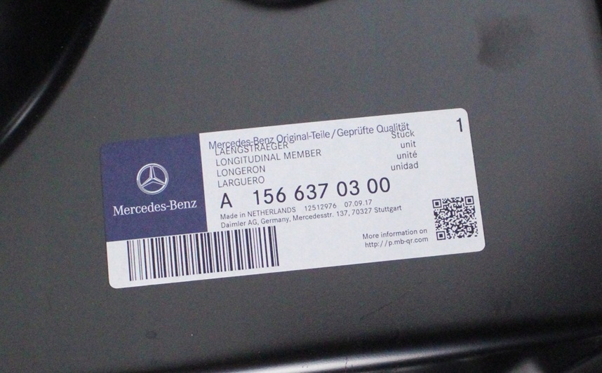 MERCEDES GLA X156 A156 156 2013-2019 próg słupek A lewy A1566370300 4/6