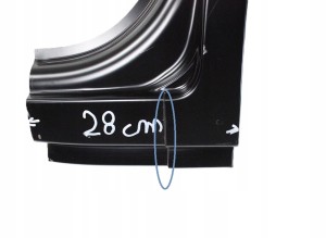 NISSAN NV400 NV-400 2010-2024 Próg słupek A prawy 93168351 95508668 5/7 MINIATURA