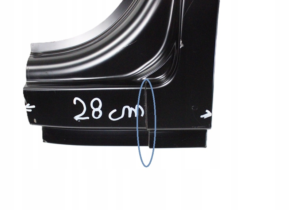 OPEL MOVANO B X62 2010-2022 Próg słupek A prawy 93168351 95508668 5/7