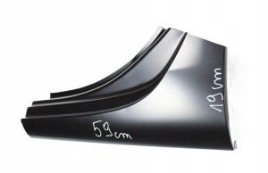 OPEL INSIGNIA 2 II B Z18 2017-2024 próg lewy słupek C kolanko 1692375180 2/3 MINIATURA