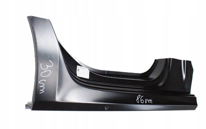 SKODA OCTAVIA 4 IV 5E7 2020-2025 próg słupek prawy 5E7809602D 2/3