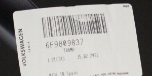 SEAT ARONA 6F9 KJ7 2017-2025 tylny tył błotnik lewy 6F9809837 4/6 MINIATURA