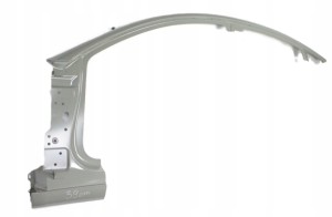 TESLA 3 MODEL III 3 17- próg słupek A lewy 1073677SCB 1073673SCB 1073673STB 2/5 MINIATURA