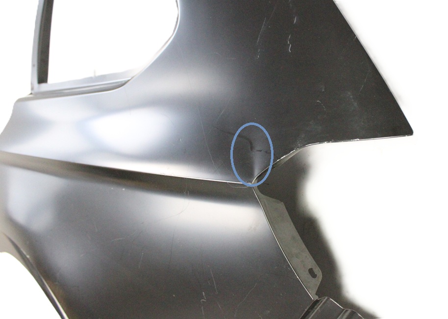 VW PASSAT B8 KOMBI VARIANT 3G9 2015-2024 tylny lewy błotnik 3G9809843 4/5