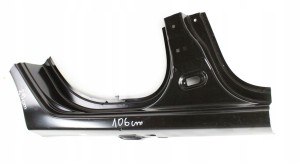 RENAULT CLIO 4 IV 2012-2017 próg słupek prawy 764604943R 2/3 MINIATURA