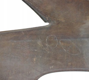 MERCEDES-BENZ W124 A124 C124 124 COUPE tylny lewy błotnik A1246305321 4/6 MINIATURA