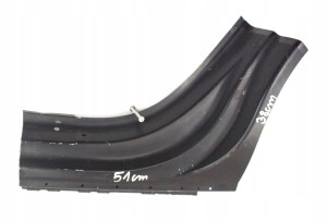 AUDI Q7 SQ7 RSQ7 4M0 2015-2024 Próg słupek C lewy 4M0809839 2/4 MINIATURA