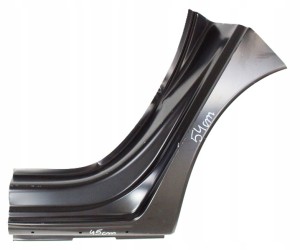 PEUGEOT 3008 1 I 2008-2016 tylny błotnik lewy 7133S1 8501GH 8525YY 2/4 MINIATURA