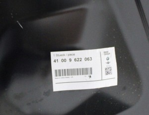 BMW 2 M2 COUPE G42 2022-2025 próg słupek A lewy 41009622063 3/5 MINIATURA