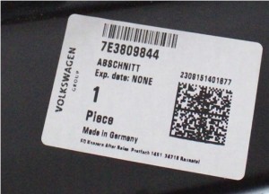 VW MULTIVAN VI 6 7E3 L2 LONG 2015-2021 tylny błotnik prawy 7E3809844 4/4 MINIATURA