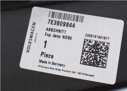 VW TRANSPORTER T6 7E3 L2 LONG 2015-2023 tylny błotnik prawy 7E3809844 4/6