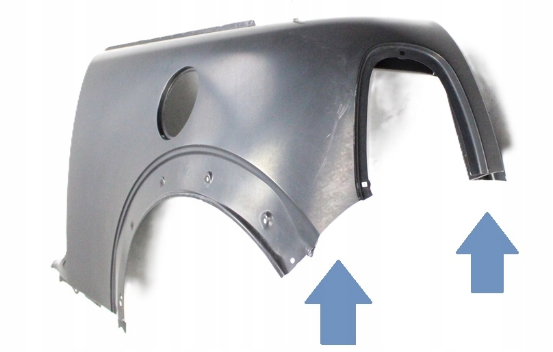 MINI COOPER R57 CABRIO 2008-2015 tylny lewy błotnik 41009633657 41002758373 3/4