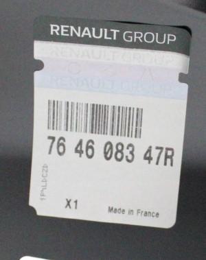 RENAULT CAPTUR 1 I 2013-2019 Próg słupek prawy 764608347R 4/4 MINIATURA