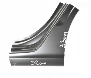 AUDI A3 S3 SEDAN 8V5 2013-2020 próg słupek C lewy zejście kolanko 8V5809847 1/4 MINIATURA