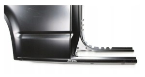 VW TRANSPORTER T5 5 V 7H3 L2 LONG 2003-2015 tylny błotnik prawy 7H3809844 4/6 MINIATURA