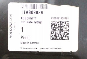 VW ID4 ID.4 11A E21 2021-2024 Próg słupek lewy 11A809839 4/6 MINIATURA