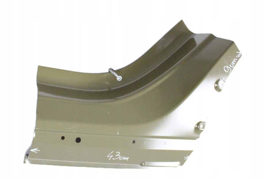 TESLA MODEL Y 2019-2024 tylny błotnik słupek C lewy 1549230-SO-A 1549230SOA 2/4