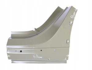 TESLA MODEL Y 2019-2024 tylny błotnik słupek C lewy 1549230-SO-A 1549230SOA 1/4 MINIATURA