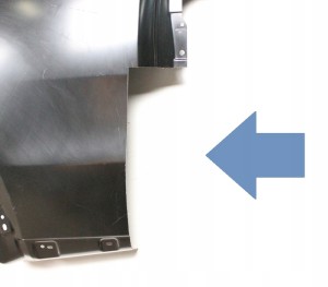 FORD RANGER RAPTOR 2019-2022 tylny błotnik lewy 2400948 4/7 MINIATURA