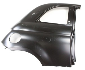 FIAT 500 3D 2007-2020 tylny tył błotnik prawy 71754027