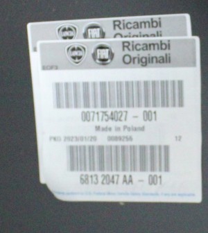 FIAT 500 3D 2007-2020 tylny tył błotnik prawy 71754027 4/6 MINIATURA