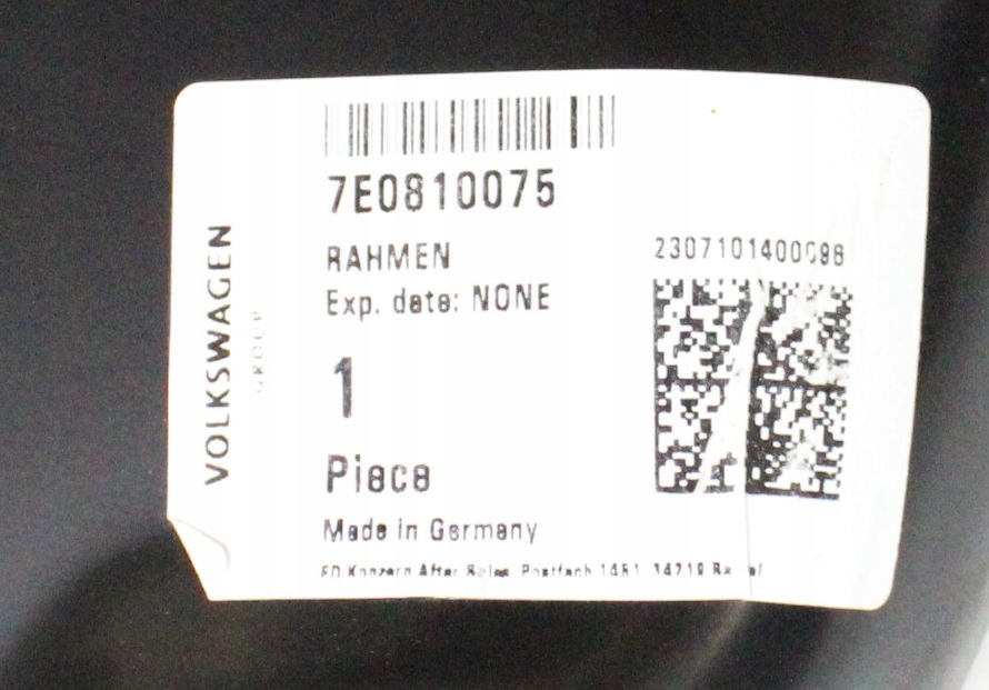 VW TRANSPORTER T6 7E0 2015-2024 próg słupek A lewy 7E0810075 4/4