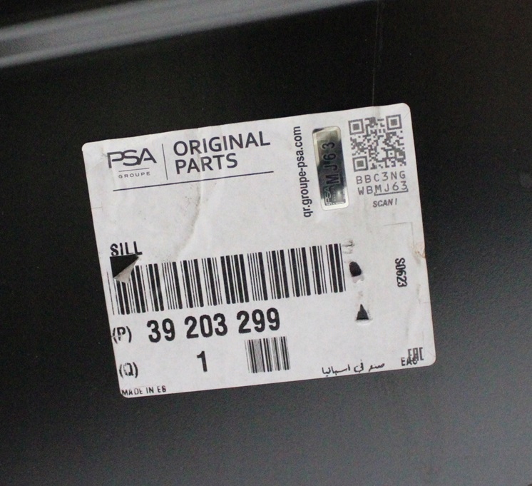 OPEL CROSSLAND X 2017- próg słupek prawy 39203299 4/6