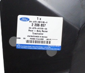 FORD FOCUS 4 IV MK4 HM HN HP 2018-2024 próg słupek prawy 2206857 4/4 MINIATURA