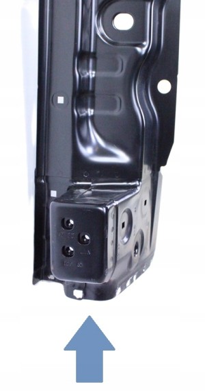 VW CRAFTER 2 7C0 H1 2016- tylny prawy błotnik narożnik słupek 7C0809028AE 2/6 MINIATURA