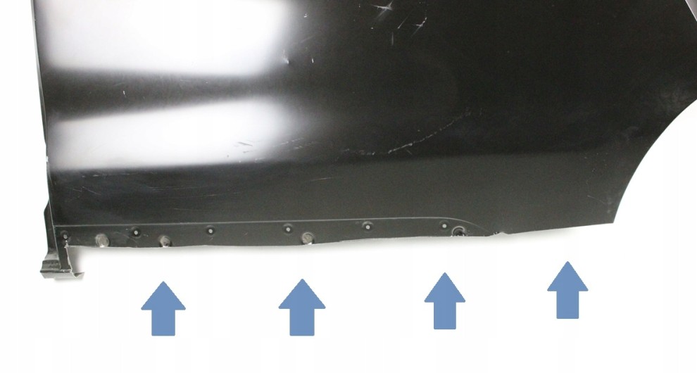 TOYOTA PROACE 2 L2 2016-2024 tylny tył lewy błotnik 9808150080 3/4