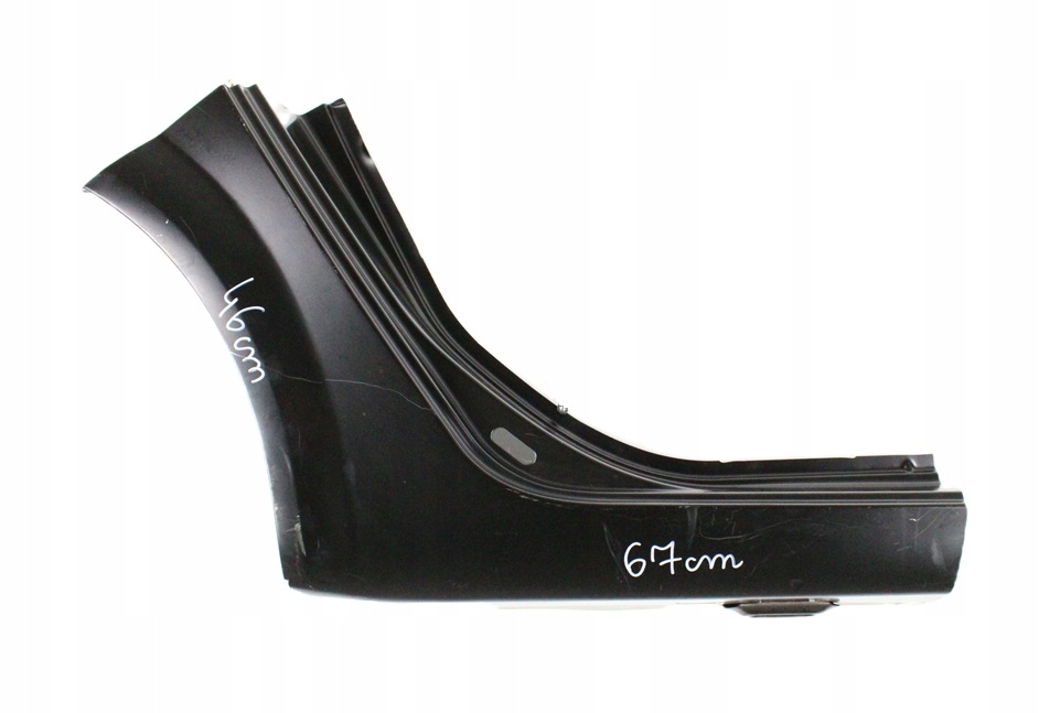 RENAULT GRAND SCENIC 2 II 2004-2008 tylny prawy błotnik słupek C 1/3