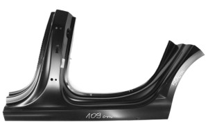 AUDI A4 S4 B9 8W5 8W9 2015-2019 próg słupek lewy 8W5809847 8W9809847 1/3 MINIATURA