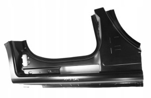 OPEL COMBO E X19 L1 2019-2026 próg słupek prawy 9827656680 9827687380 2/3 MINIATURA