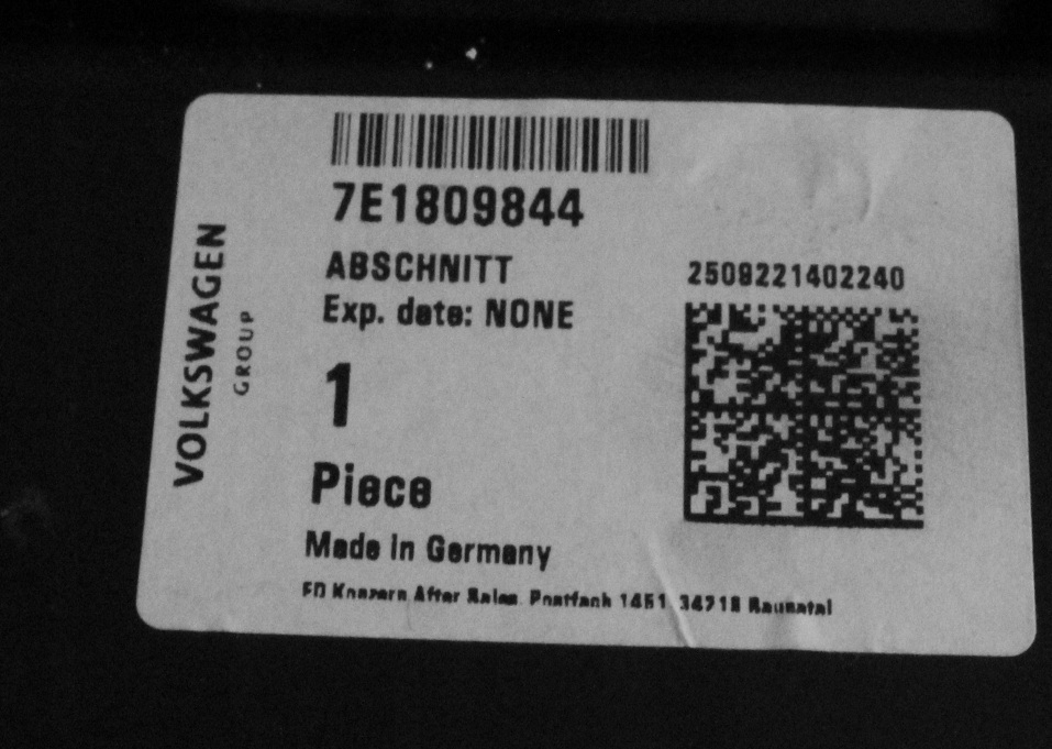 VW TRANSPORTER T6 7E0 7E1 L1 2015-2024 tylny prawy błotnik 7E1809844 5/5