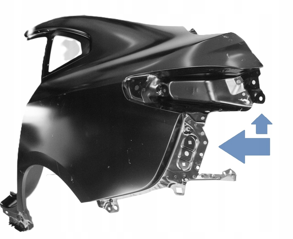 BMW 2 M2 GRAN COUPE F44 2019- tylny tył lewy błotnik 41219498457 4/4