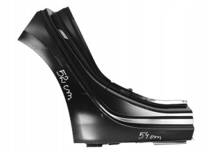 OPEL ASTRA J 4 IV P10 09-16 tylny błotnik prawy 13442123 13442530 13442639 1/3 MINIATURA