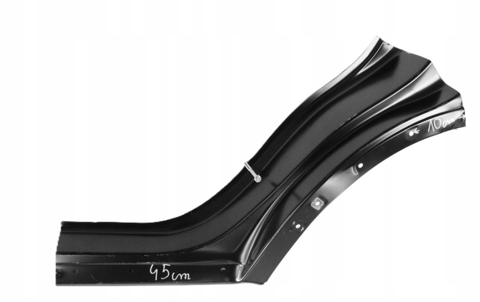 OPEL MOKKA MOKKA X J13 2012-2020 tylny lewy błotnik próg słupek C 42554452 2/4