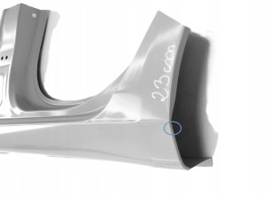 HYUNDAI I20 I-20 2 GB II 5D 14-20 próg słupek lewy 71112-C8000 71112C8000 4/4 MINIATURA