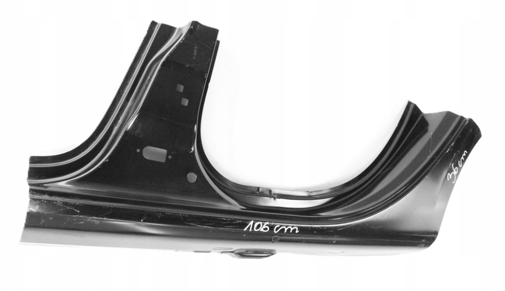 RENAULT CLIO 3 III 2005-2012 próg słupek prawy 7751476083 2/3