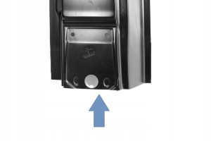 MERCEDES SPRINTER W907 W910 A907 907 910 2018- słupek B prawy A9106302400 4/4 MINIATURA