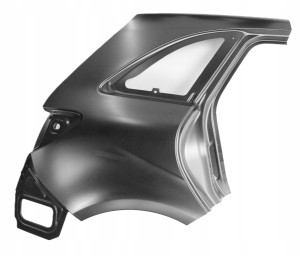 MERCEDES-BENZ B-KLASA W246 246 2011-2018 tylny prawy błotnik A2466300801 1/3 MINIATURA