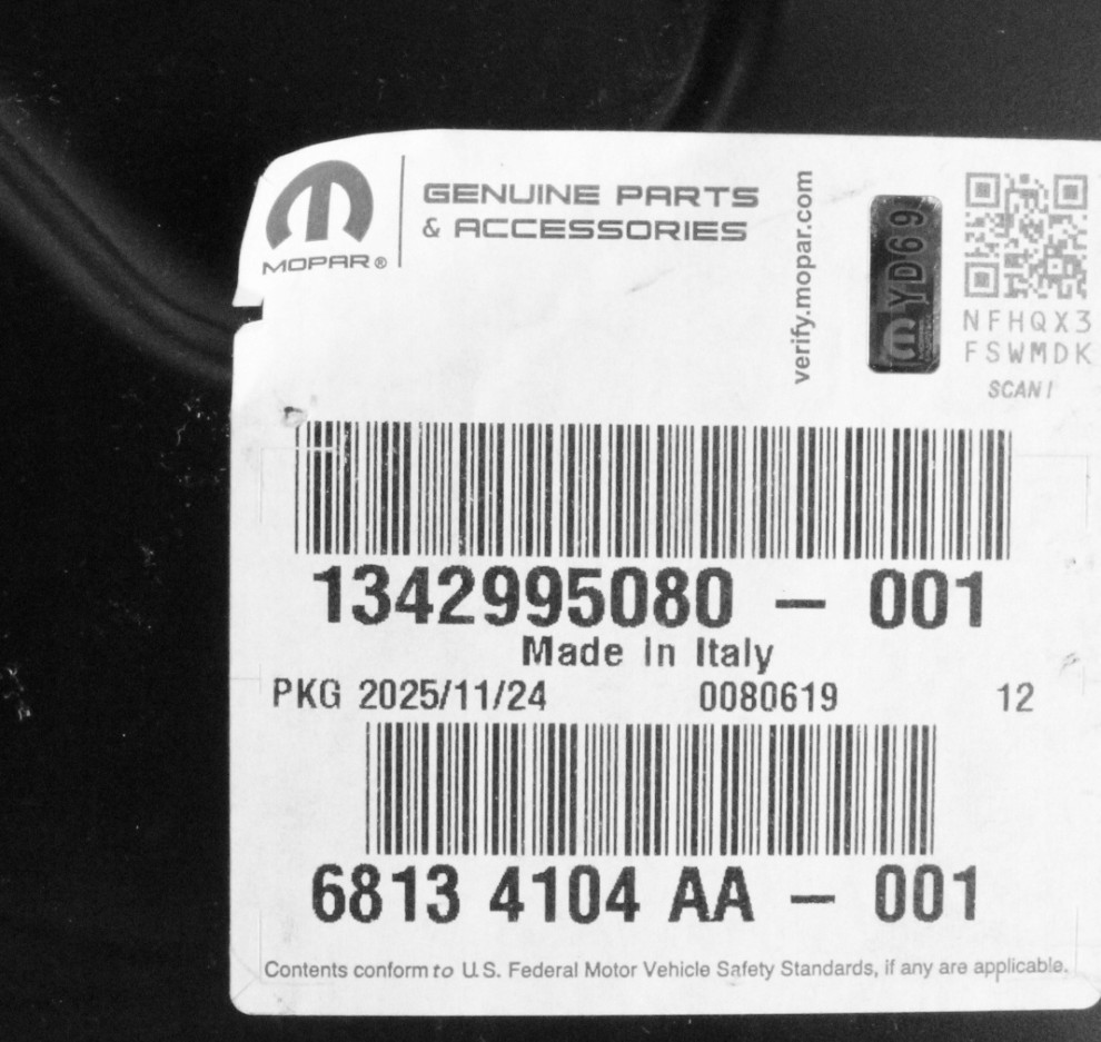 FIAT DUCATO 2006-2026 tylny lewy błotnik nadkole 1342995080 5/5