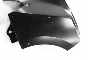 OPEL CORSA CORSA-e ELECTRIC F 2019-2026 tylny tył prawy błotnik 1692299880 4/4 MINIATURA