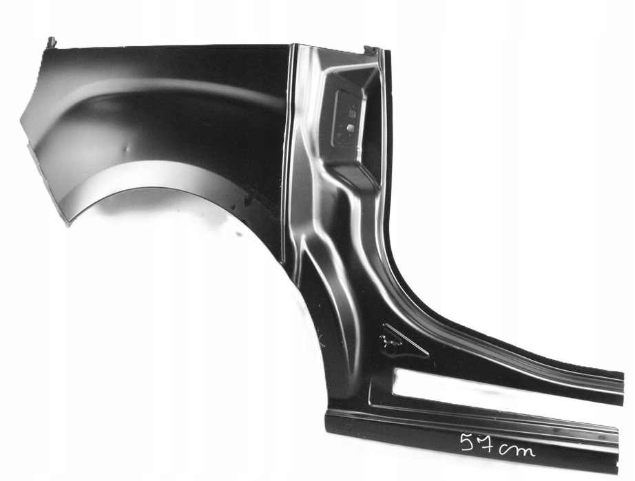 OPEL COMBO D L1 X12 2010- tylny prawy błotnik 71765437 52019199 95509993 4/4