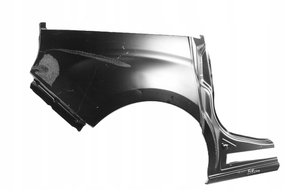 OPEL COMBO D L1 X12 2010- tylny prawy błotnik 71765437 52019199 95509993 3/4