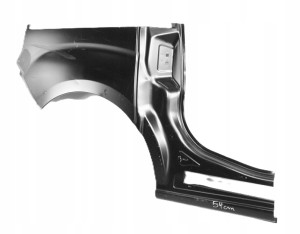 FIAT DOBLO D 2 II L1 263 2010-2021 tylny prawy błotnik 71765437 52019199 4/4 MINIATURA